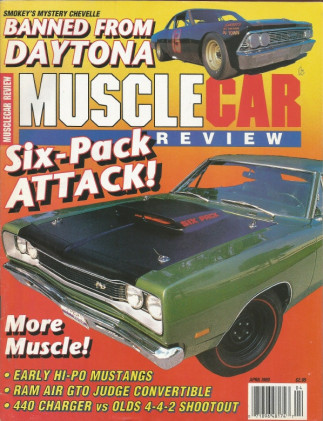 MUSCLE CAR REVIEW 1989 APR - JUDGE, SMOKEYs 13, W-30